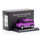 Kyosho Mercedes Benz G55 AMG Purple W463 1:64 przód box