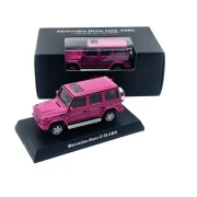 Kyosho Mercedes Benz G55 AMG Pink W463 1:64 przód box