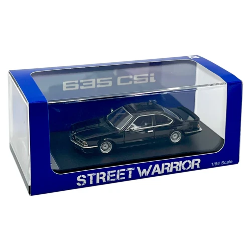 Street Weapon BMW E24 635 CSI Black 1:64 box