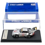 Street Weapon RWB 993 Zamac high tail grey 1:64 góra