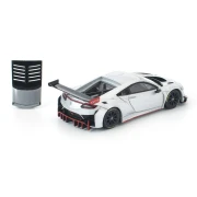 Pop Race Honda NSX CT3 EVO22 Silver Brazilian Event Exclusive 1:64 tył