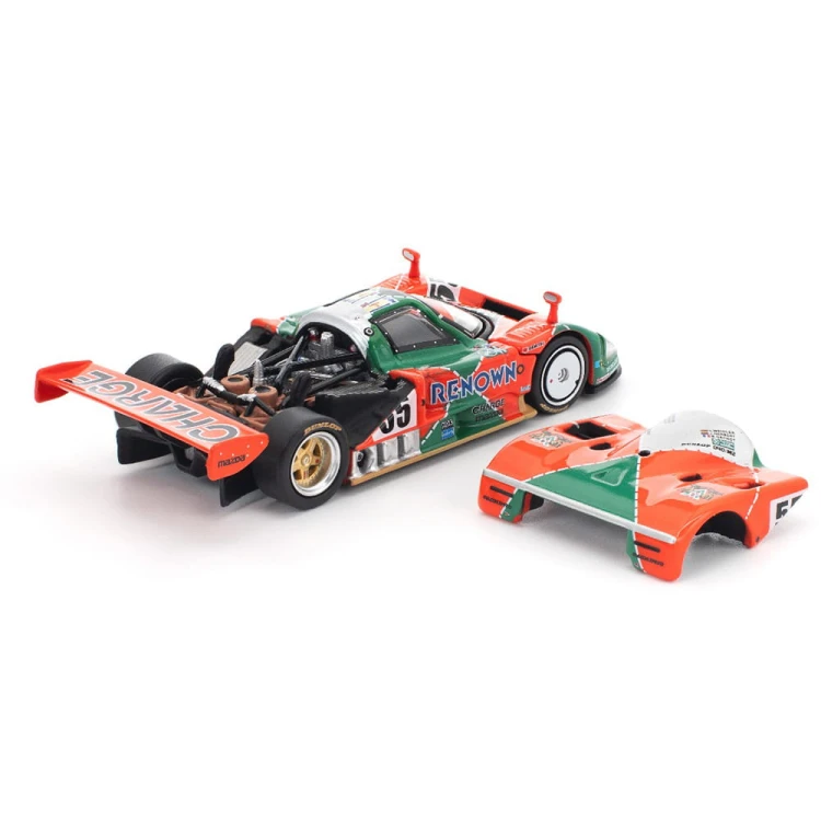 Pop Race Mazda 787B Le Mans 1991 24H Winner 1:64 detal