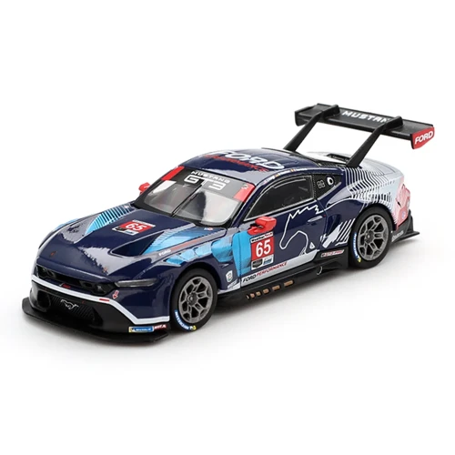 MINI GT Ford Mustang GT3 #65 Ford Multimatic Motorsports 2024 IMSA Daytona 24 Hrs 1:64 przód
