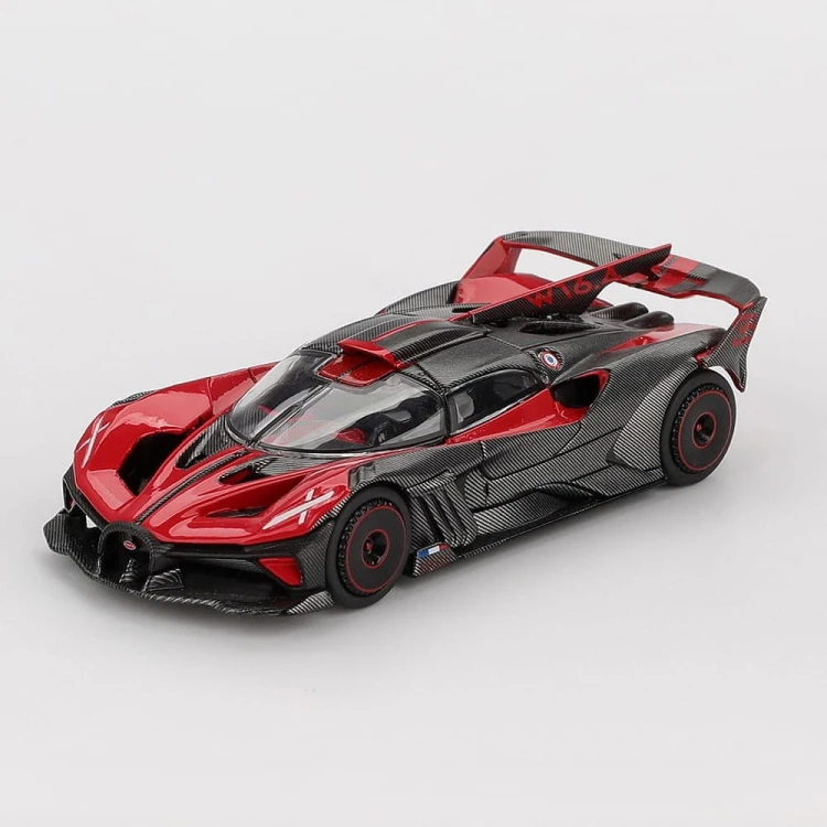MINI GT Bugatti Bolide Red 1:64 przód