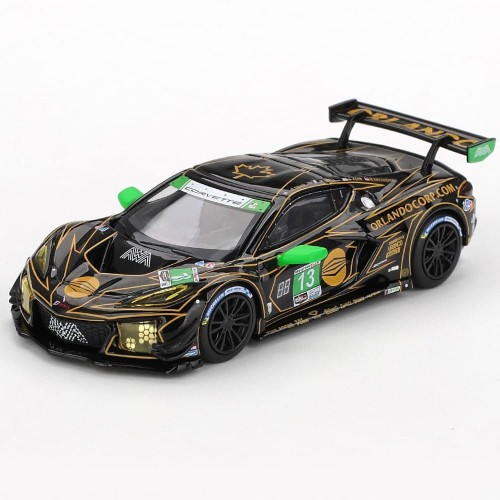 MINI GT Chevrolet Corvette Z06 GT3.R #13 AWA 2025 IMSA Daytona 24 Hrs 1:64 przód