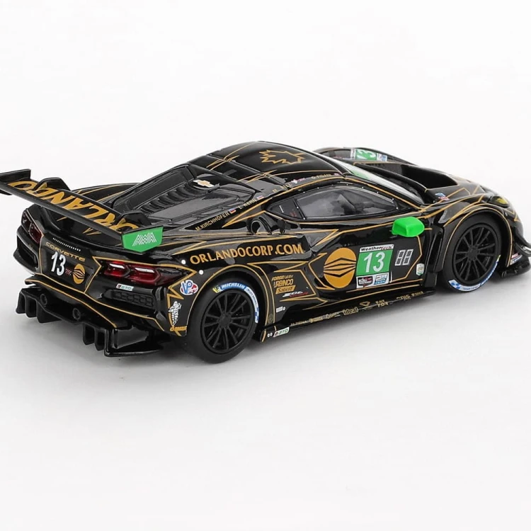 MINI GT Chevrolet Corvette Z06 GT3.R #13 AWA 2025 IMSA Daytona 24 Hrs 1:64 tył
