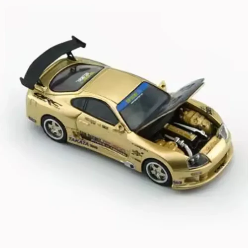 BM Creations Toyota Supra Top Secret (JZA80) gold 1:64 detal