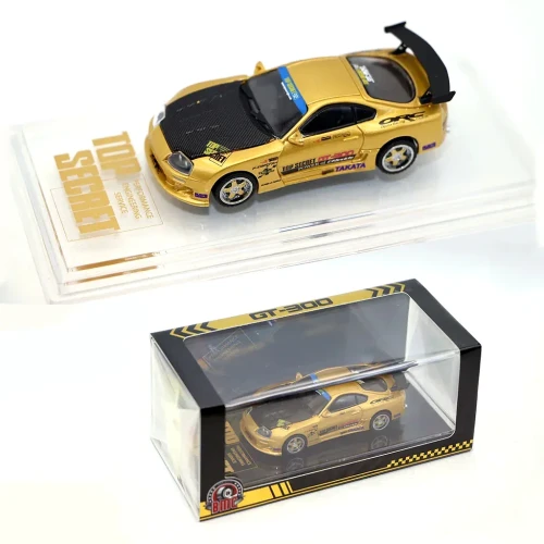 BM Creations Toyota Supra Top Secret (JZA80) gold 1:64 przód