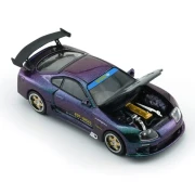 BM Creations Toyota Supra Top Secret JAZ80 Purple Australia Limited 1:64 detal