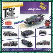 BM Creations Toyota Supra Top Secret JAZ80 Purple Australia Limited 1:64 scena