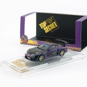 BM Creations Toyota Supra Top Secret JAZ80 Purple Australia Limited 1:64 box