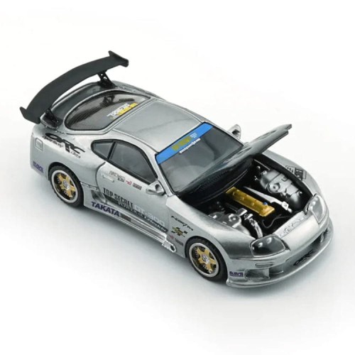 BM Creations Toyota Supra Top Secret Philippines Limited silver 1:64 przód