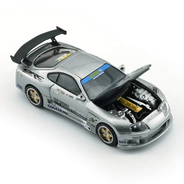 BM Creations Toyota Supra Top Secret Philippines Limited silver 1:64 przód