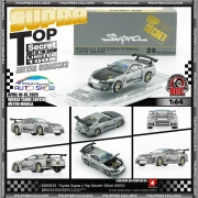 BM Creations Toyota Supra Top Secret Philippines Limited silver 1:64 scena
