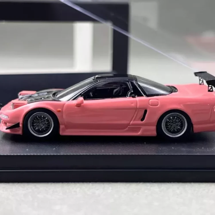 My Model Collect Honda NSX NA1 Pink 1:64 bok