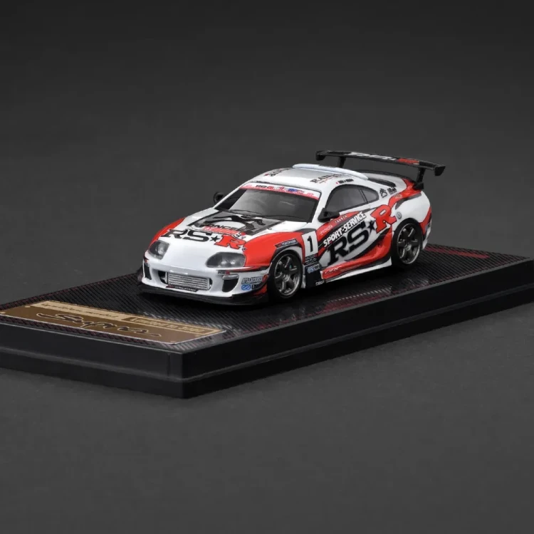 IGNITION MODEL Toyota Supra JZA80 RZ White 1:64 przód