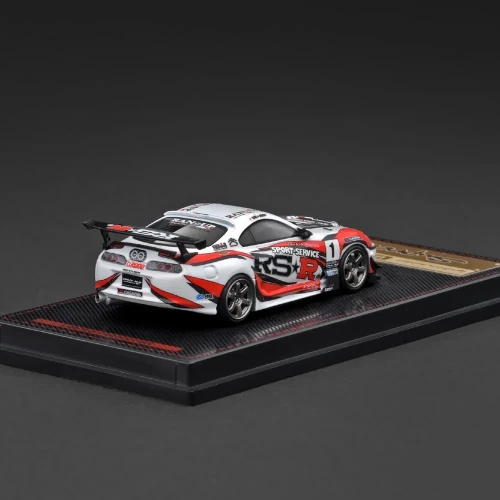 IGNITION MODEL Toyota Supra JZA80 RZ White 1:64 tył