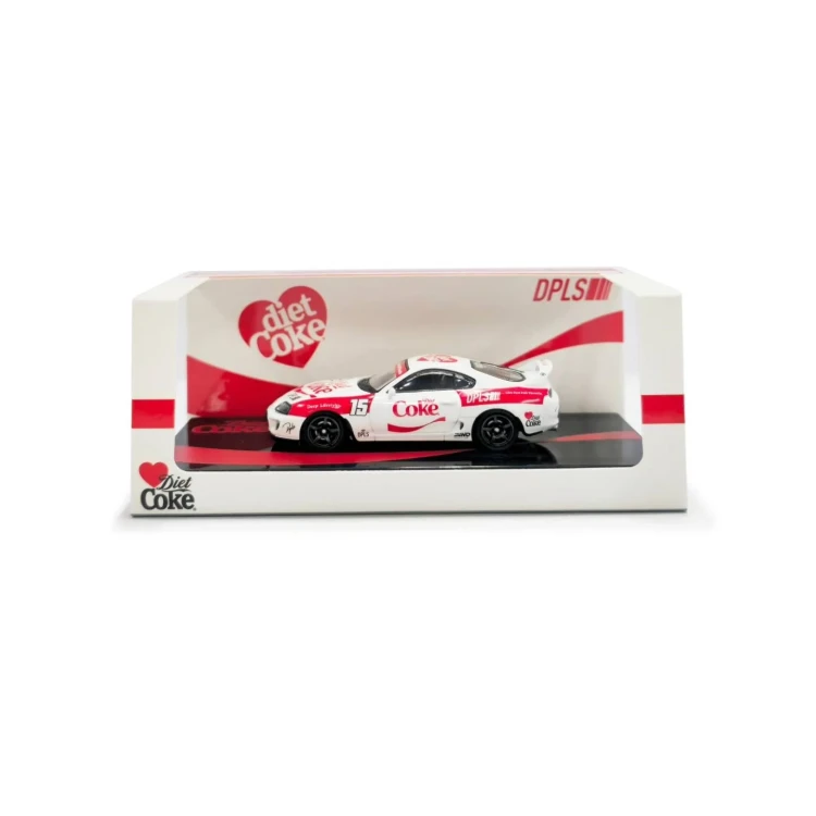 INNO64 x DPLS Coca Cola Toyota Supra A80 Box Set COKE HKTS 2025 1:64 model 1