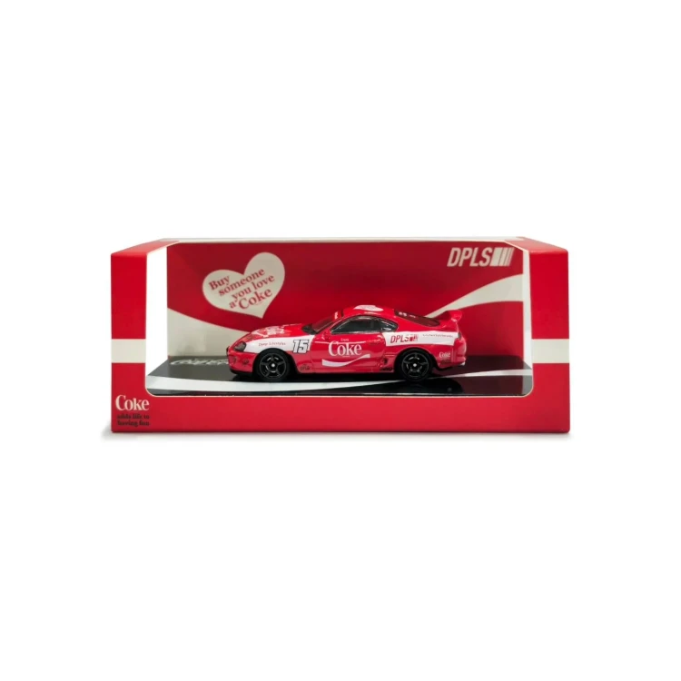 INNO64 x DPLS Coca Cola Toyota Supra A80 Box Set COKE HKTS 2025 1:64 model 2