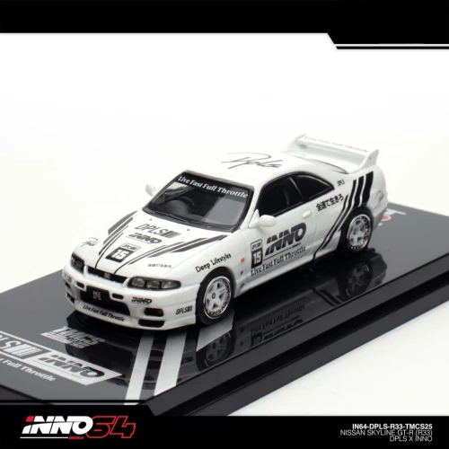 INNO64 x DPLS Nissan Skyline GT-R R33 TMCS 2025 Event Edition 1:64 przód