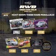 Tarmac Works Cards RWB Collection Vol.01 - Hobby Box Limited 2400 pcs sztuki