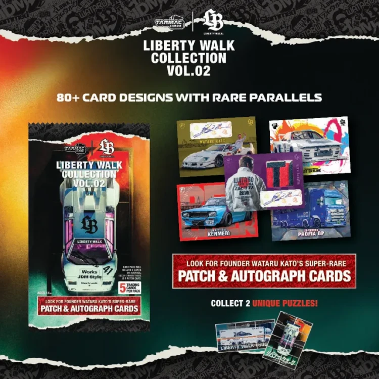 Tarmac Works Cards Liberty Walk Collection Vol.02 Box
