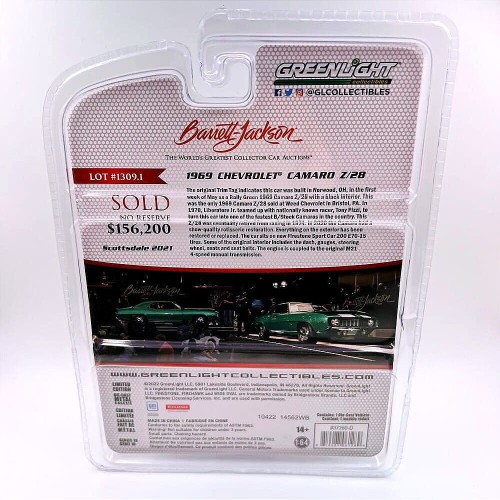 greenlight-1969-chevrolet-camaro-z-28-green-1-64-back.jpg