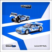 Tarmac Works LANCIA 037 Rally #3 J.C.Andruet/F.Sappey Ypres 24h Rally 1983 1:64 przód