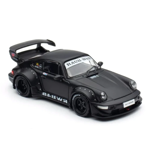 INNO64 RWB 964 Black Matt 1:64 przód