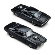 Time Micro 1969 Dodge Pro Street Charger – Black 1:64 przód tył