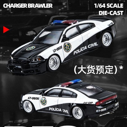 Time Micro Warhorse Brawler Rio – Policia Civil 1:64 przód