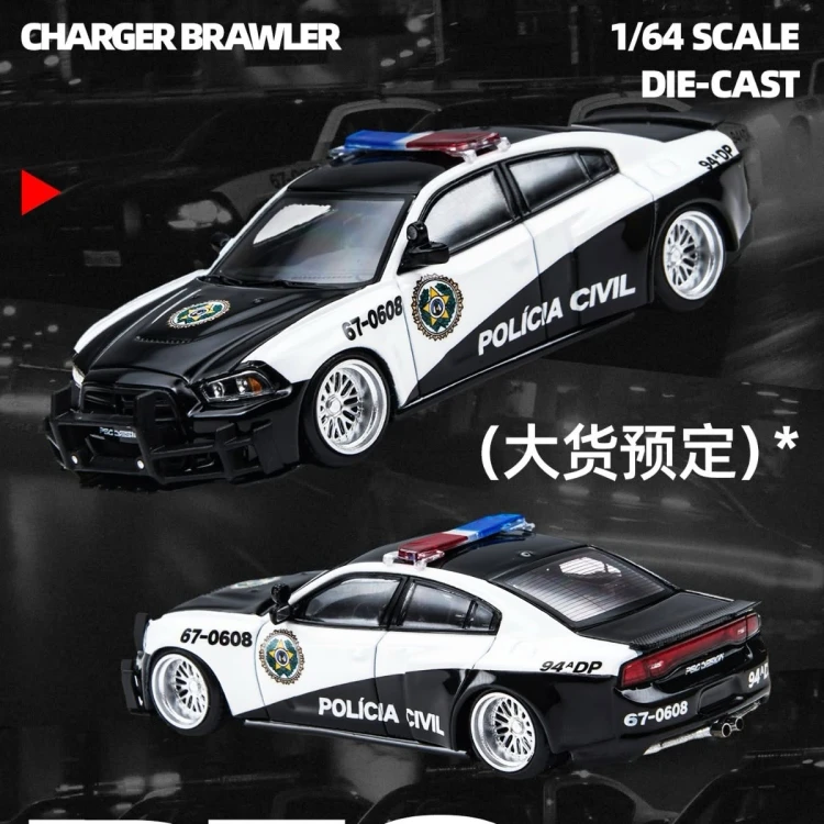 Time Micro Warhorse Brawler Rio – Policia Civil 1:64 przód