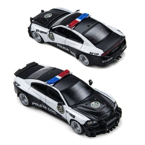 Time Micro Warhorse Brawler Rio – Policia Civil 1:64 przód tył