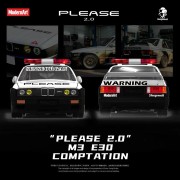 ModernArt &amp; SHEPWELL BMW E30 M3 1:64 tył