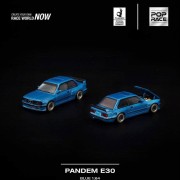 Pop Race Pandem E30 Blue 1:64 przód