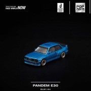 Pop Race Pandem E30 Blue 1:64 przód detal