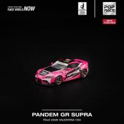 Pop Race Pandem GR Supra – FDJ2 2026 Valentina 1:64 przód detal