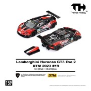 Trends Hobby LAMBORGHINI HURACAN GT3 EVO 2 DTM 2023 #19 Red 1:64 detale