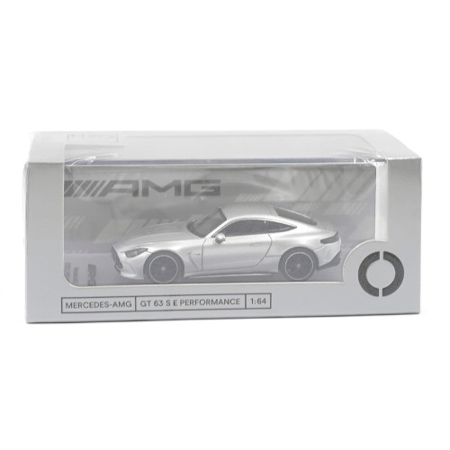 KILO Works Mercedes-AMG GT 63 Hightech Silver Metallic 1:64 box