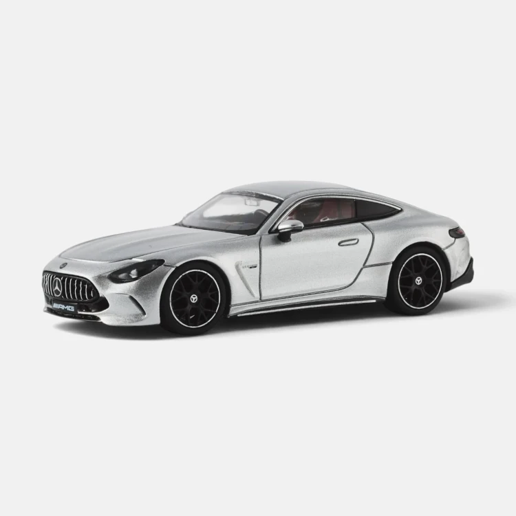KILO Works Mercedes-AMG GT 63 Hightech Silver Metallic 1:64 przód
