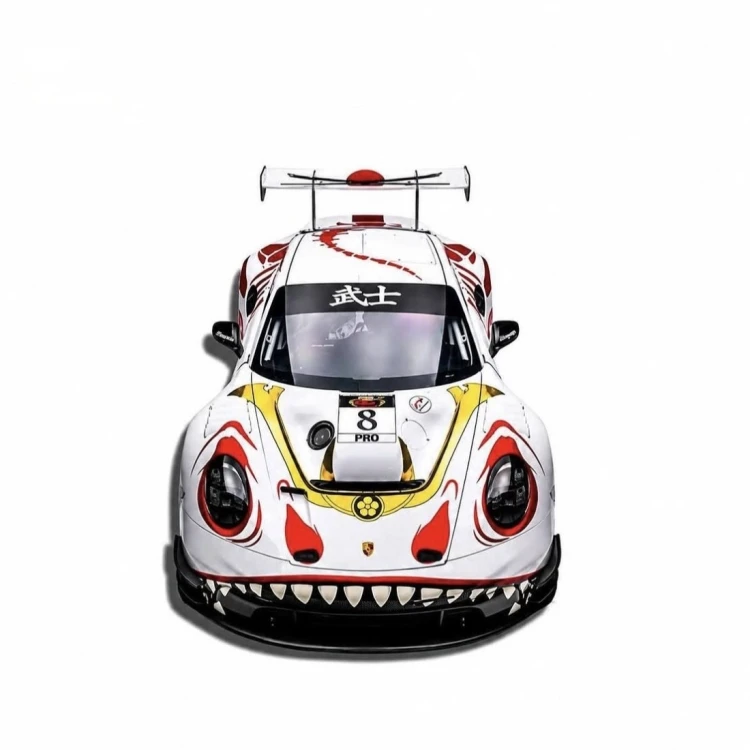 Spark &amp; AO Racing Porsche 911 GT3 Bushi Rex WINNER SUZUKA 1000 KM 1:64 góra