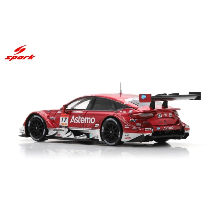 Spark Astemo CIVIC TYPE R-GT Astemo REAL RACING No.17 GT500 SUPER GT 2025 1:64 tył