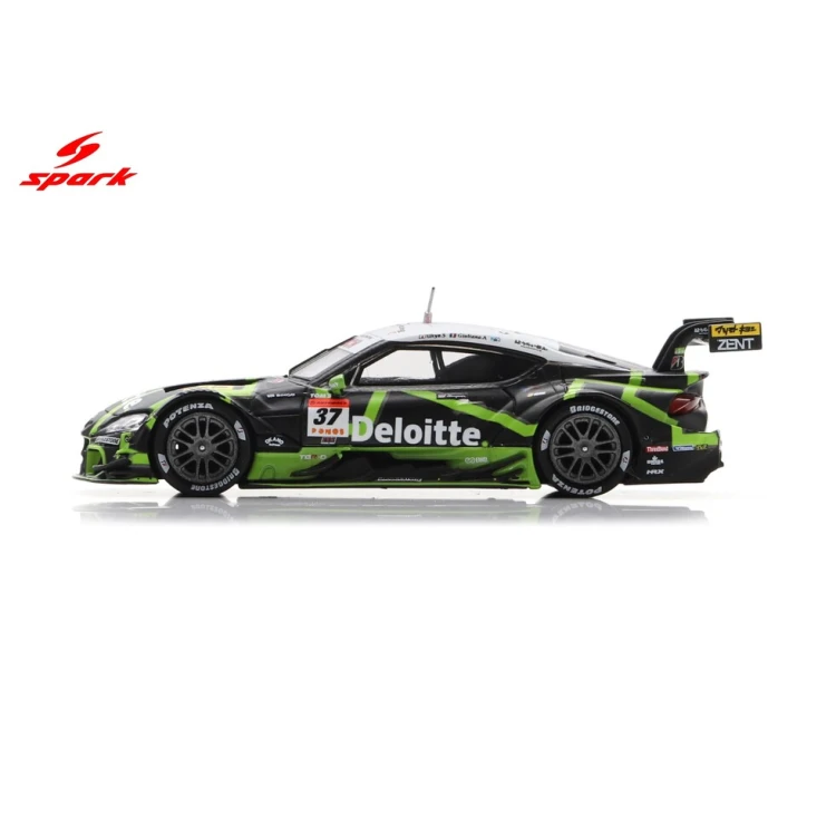 Spark Deloitte TOM'S GR Supra TGR TEAM Deloitte TOM'S No.37 GT500 SUPER GT 2025 1:64 bok