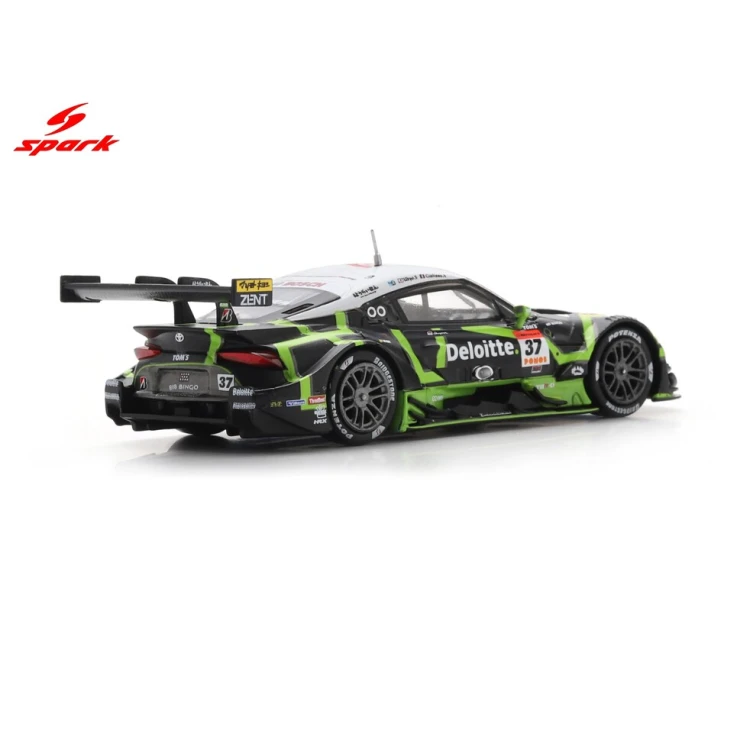 Spark Deloitte TOM'S GR Supra TGR TEAM Deloitte TOM'S No.37 GT500 SUPER GT 2025 1:64 tył