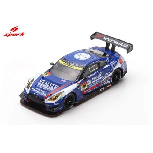 Spark REALIZE NISSAN MECHANIC CHALLENGE GT-R KONDO RACING No.56 GT300 SUPER GT 2025 1:64 przód