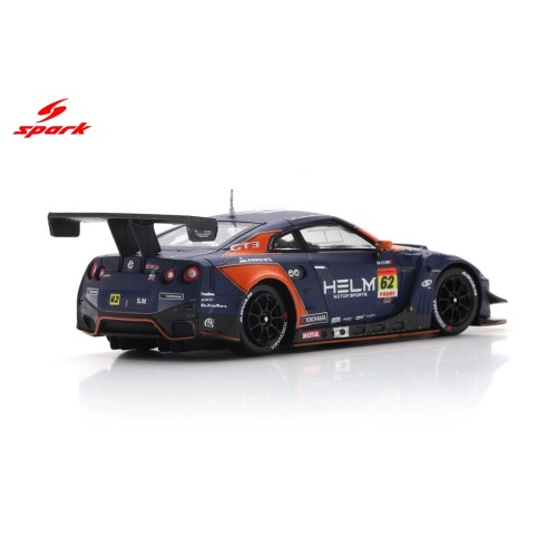 Spark Nissan GT-R HELM MOTORSPORTS No.62 GT300 SUPER GT 2025 1:64 tył