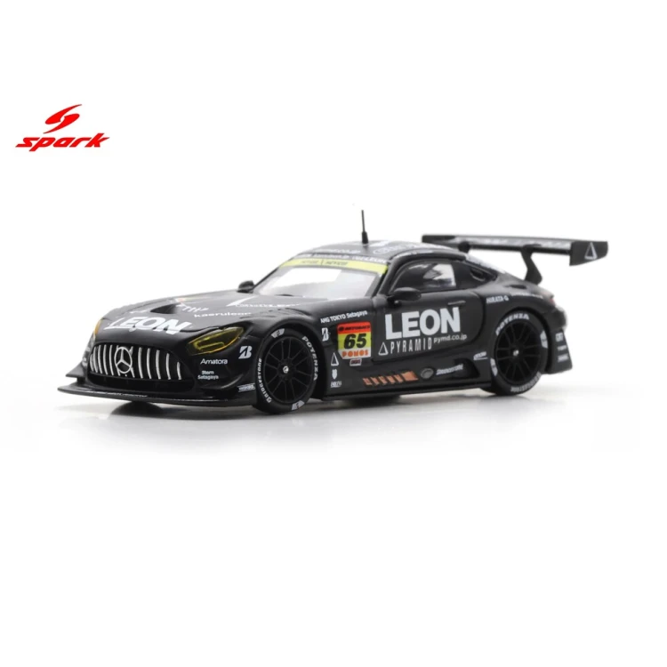 Spark Mercedes AMG K2 R&amp;D LEON RACING No.65 GT300 SUPER GT 2025 1:64 przód detal