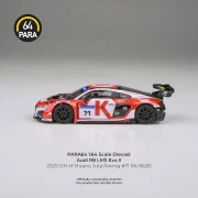 PARA64 Audi R8 LMS GT3 evo II 2025 12H of Misano-Juta Racing #71 1:64 bok