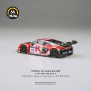 PARA64 Audi R8 LMS GT3 evo II 2025 12H of Misano-Juta Racing #71 1:64 tył