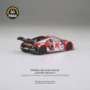 PARA64 Audi R8 LMS GT3 evo II 2025 12H of Misano-Juta Racing #71 1:64 tył detal